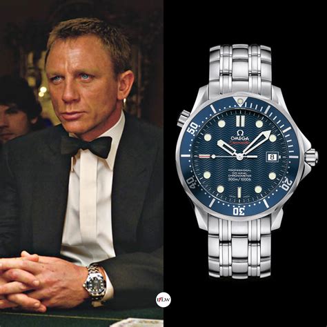 does james bond wear a rolex or omega|james bond wrist watch.